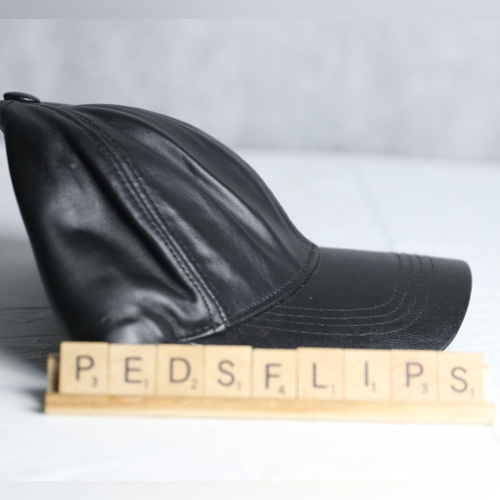 Leather Hat - Picture 2 of 9